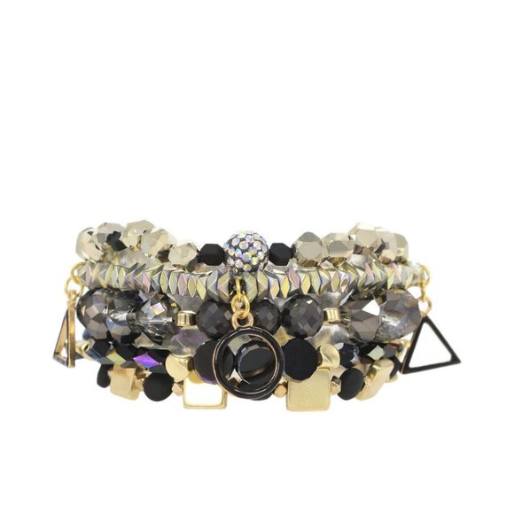 Erimish Jewelry - Erimish Onyx Bracelet Stack  NEW